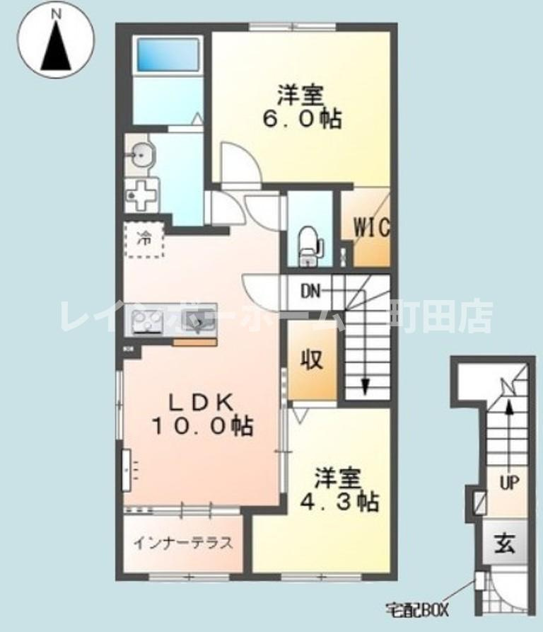 SOLID STATE※初期費用分割あと払いサービス利用可能物件の間取り