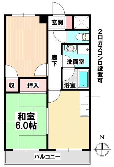 【間取り】 | レスカール瑞穂