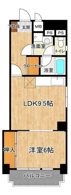 ピコ中山の間取り