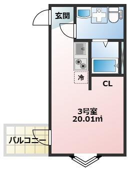 リアルコート古淵の間取り