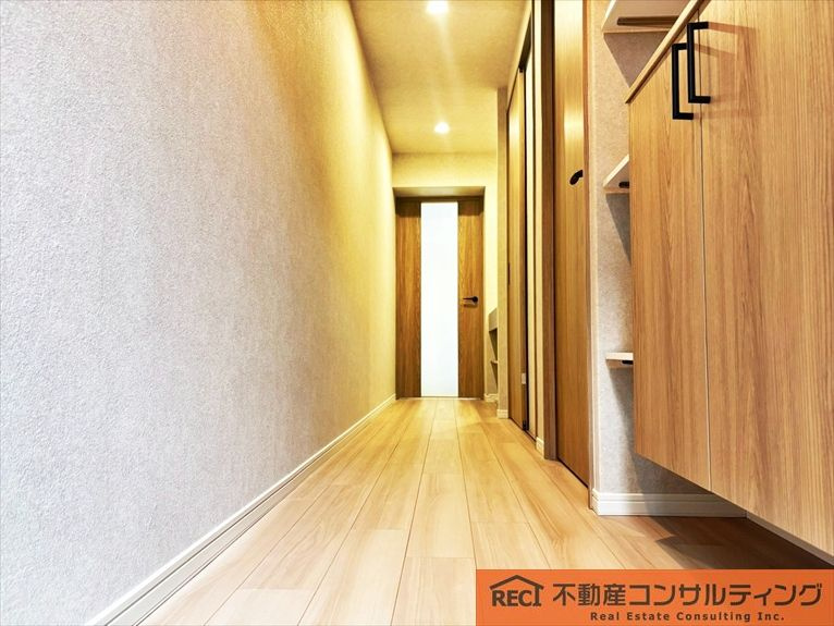 朝日プラザ六甲Ⅱの玄関