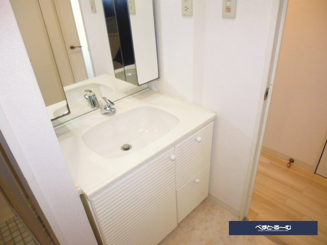 朝日プラザCITYウエストヒル神戸A棟の洗面所