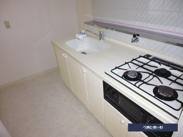 朝日プラザCITYウエストヒル神戸A棟のキッチン