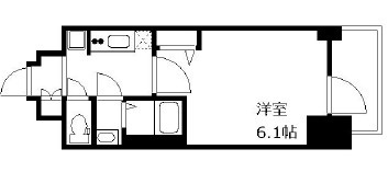 【間取り】 | プレサンス松屋町ヴェルデス