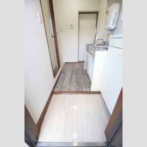 マンションみどりの玄関