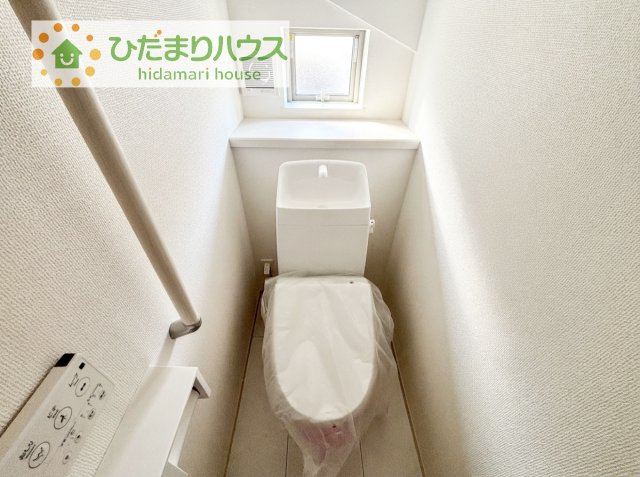 【トイレ】 | 土浦市真鍋5丁目2086番　新築戸建　A号棟 | トイレは1F、2F共に完備！取り合いになることがありませんね(^^)/