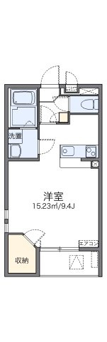 レオネクストハーモニーの間取り