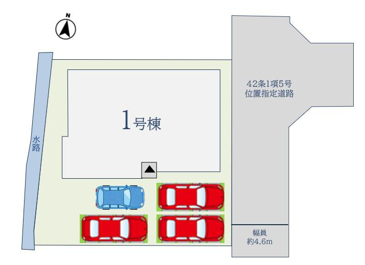 神園6丁目2期の区画図