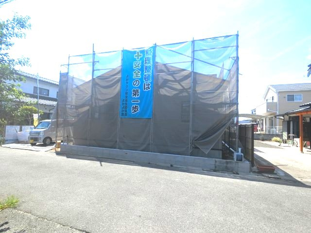 神園6丁目2期の外観|建築中