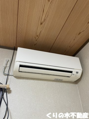 【設備】 | ザ・ハイツK　Ⅱ | エアコン付きです