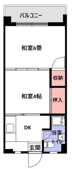 行徳マンションの間取り