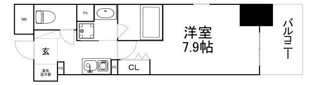 【間取り】 | クローバー・ビュー上本町