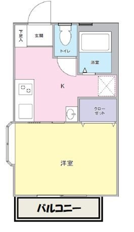 ラベンダーコート の間取り|間取りです。