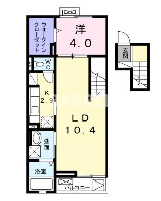 プリムヴェールの間取り
