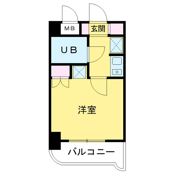 エメラルドコーポの間取り