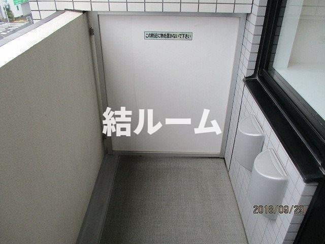 練馬区羽沢２丁目の賃貸マンションのバルコニー|別部屋参考写真