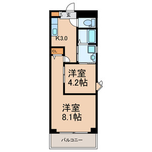 サングリーン新宿の間取り