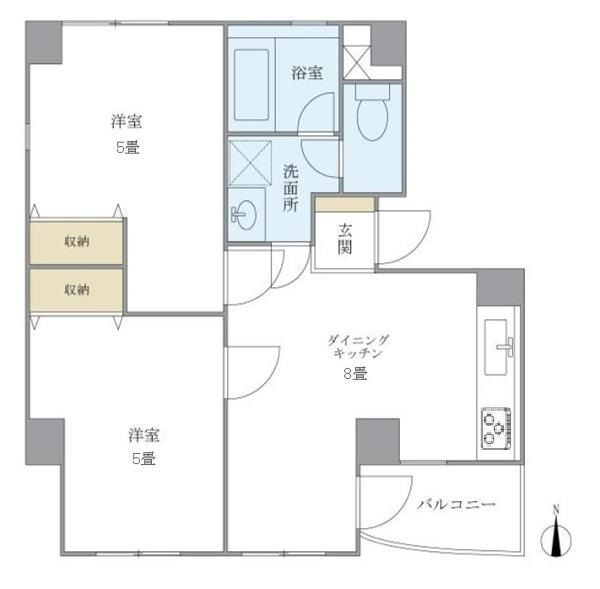 Ｋ－ＨＯＵＳＥ　ＭＩＮＯＷＡの間取り