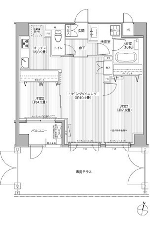 アンソレイエ飯田橋