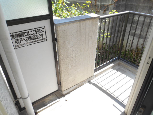 T・S石橋のバルコニー
