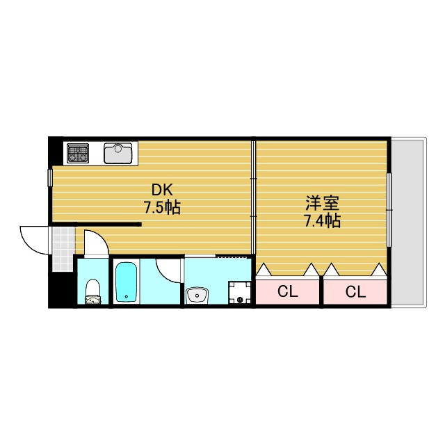 KAM　STAGEの間取り