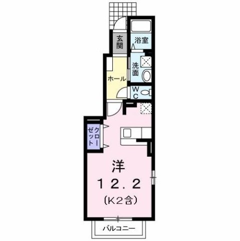 ラ　フォーレ　西砂の間取り