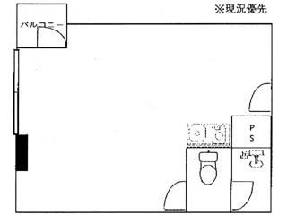 新宿区新宿５丁目の賃貸マンションの間取り