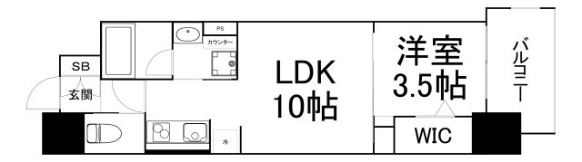 【間取り】 | アーバネックス心斎橋Ⅱ