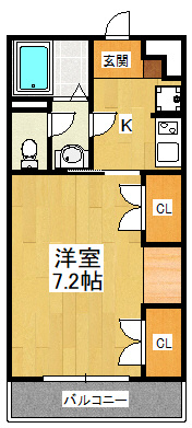 リブリ・アルハンブラの間取り