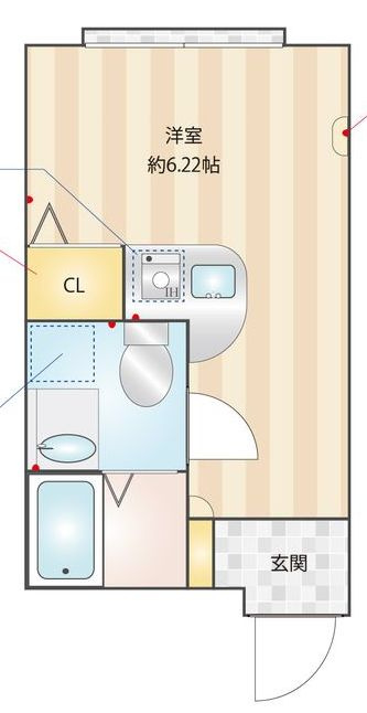 Maison de CiEL Ⅴの間取り|間取りです。
