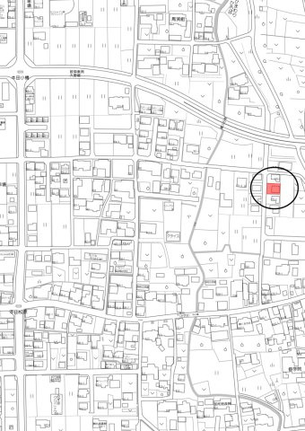中古住宅　本田の地図