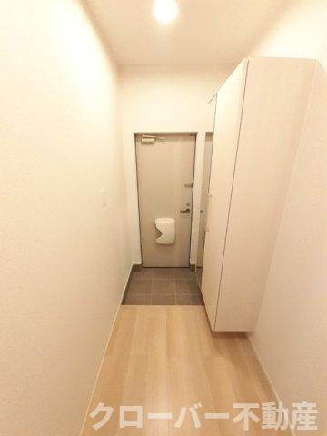 ひまわり柞田　Ｃの玄関