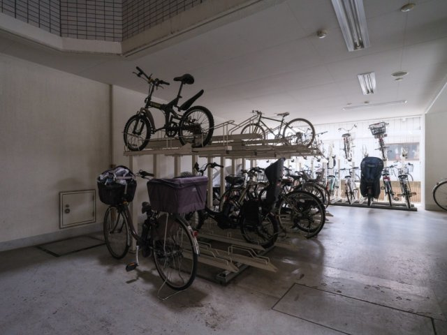 クリオ中村橋壱番館の駐輪場|クリオ中村橋壱番館：敷地内に駐輪場・バイク置場もございます！
