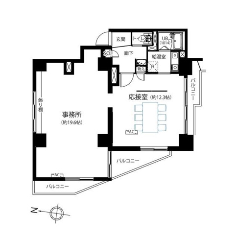 【間取り】 | 神田セントラルプラザ