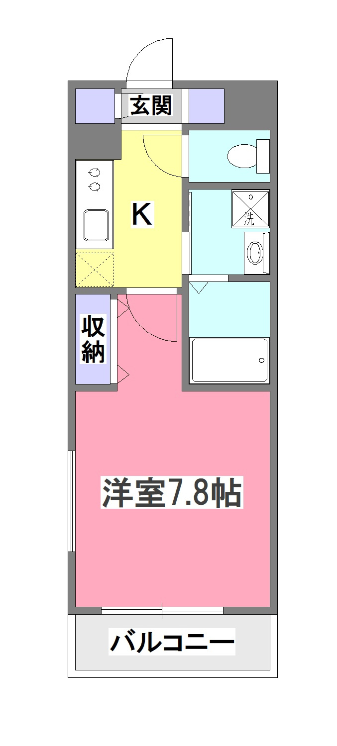 ラ　パーチェＳの間取り
