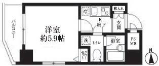 ＨＦ練馬レジデンスの間取り