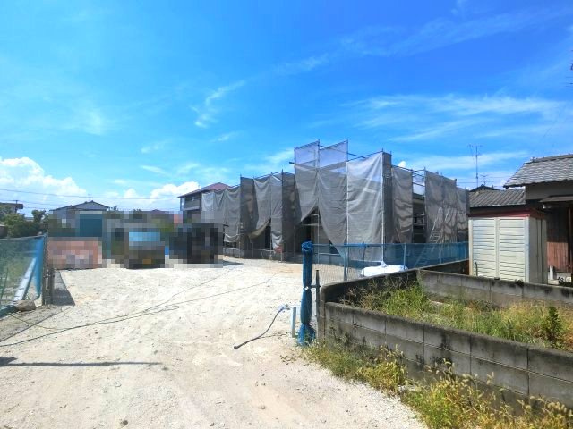 多布施3丁目4期の前面道路含む現地写真|前面道路含む現地写真です