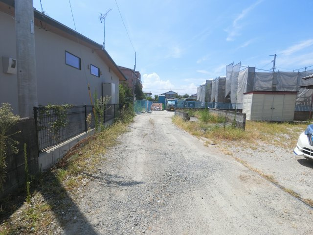 多布施3丁目4期の前面道路含む現地写真|前面道路含む現地写真です