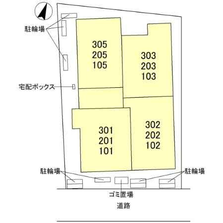 Noble Palaisの区画図