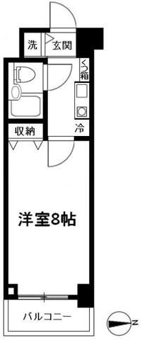 ダイヤモンドスクエア桜台の間取り