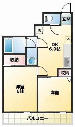 ピュアステージ２１の間取り|間取りです。