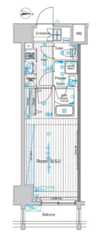 ブライズ方南町の間取り