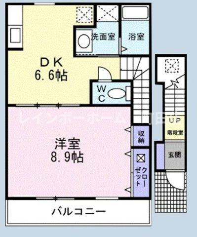 サン　スクエア※初期費用分割あと払いサービス利用可能物件の間取り