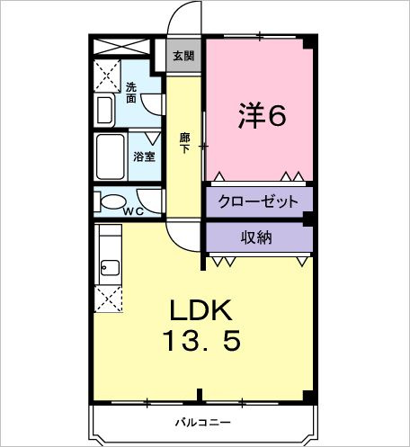 ビアーレ高ソの間取り