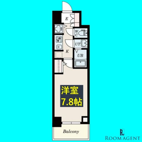 S-RESIDENCE葵Ⅱの間取り