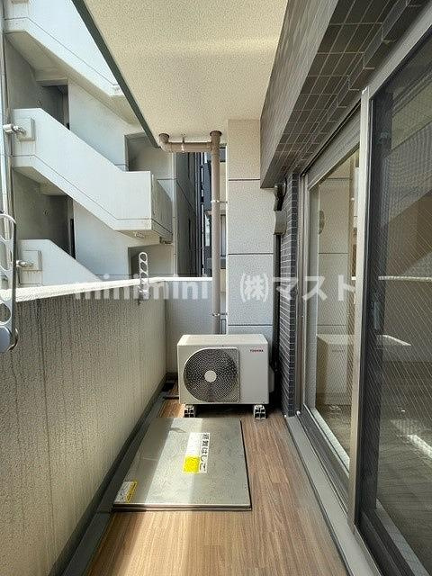 プレサンス扇町駅前のバルコニー