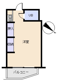 シャトーテル赤根崎の間取り