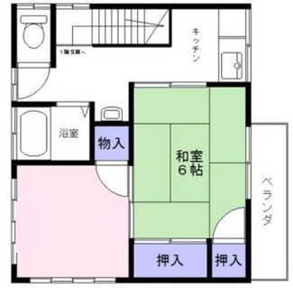 【間取り】 | 牧荘 | 間取りです。