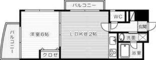 ラフィーネ小倉の間取り