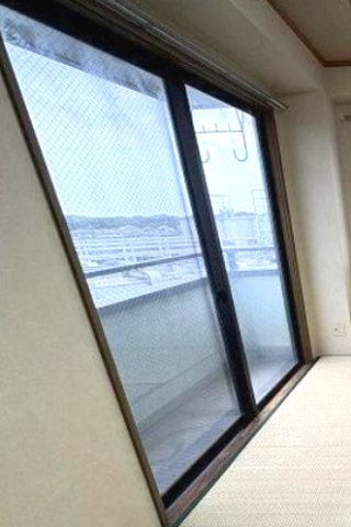ヴィレッヂ若葉のバルコニー